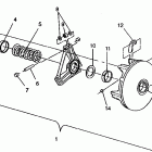 E943133 EURO LITE GT Drive clutch assembly lite gt e943133