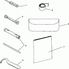 E942875 EURO CLASSIC TOURING Tool kit classic e942865 and  classic touring e942...
