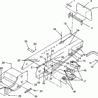 0941760 440 XCR Tunnel assembly 440 xcr 0941760