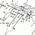 E940767 EURO XLT Rear torque arm assembly xlt e940767,  xlt sp e930...