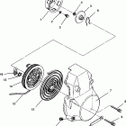 0942875 CLASSIC TOURING Recoil starter assembly classic 0942865 and  class...