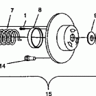 E942875 EURO CLASSIC TOURING Driven clutch classic e942865 and  classic touring...