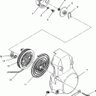 0942064 WIDE TRAK LX Recoil starter assembly widetrak lx 0942064