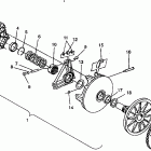 E940262 EURO TRAIL DELUXE Drive clutch trail deluxe e940262