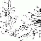 0940443 SPORT Oil tank  /  air box assembly sport 0940443 and sp...