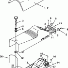 E940262 EURO TRAIL DELUXE Seat and gas tank assembly trail deluxe e940262