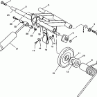 E942875 EURO CLASSIC TOURING Rear torque arm classic touring e942875