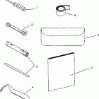 0942875 CLASSIC TOURING Tool kit classic 0942865 and  classic touring 0942...