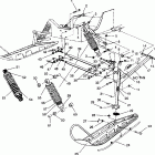 0940667 XLT SP Front suspension and ski xlt 0940767, xlt sp 09406...