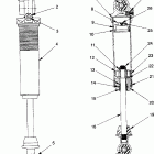 0940869 RXL TOURING Fox shock