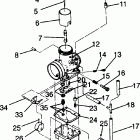 0941760 440 XCR Carburetor assembly 440 xcr 0941760