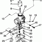 0940582 STORM SKS Carburetor assembly storm 0940782 and storm sks 09...