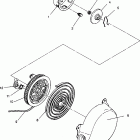 0940869 RXL TOURING Recoil starter assembly rxl 0940768 and rxl tourin...