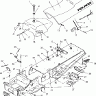 0943133 LITE GT Tunnel and seat assembly lite gt 0943133 and starl...