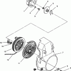 0942560 440 SKS Recoil starter assembly 440 0942760 and 440 sks 09...