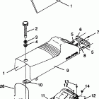 0940443 SPORT Seat and gas tank assembly sport 0940443 and sport...