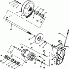 0941667 600 XCR Drive train assembly 600 xcr 0941667