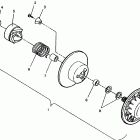 E943133 EURO LITE GT Driven clutch assembly lite gt e943133