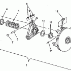 E943433 EURO LITE Drive clutch assembly lite e943433