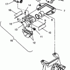0941660 440 XCR SP Brake assembly 440 xcr sp 0941660