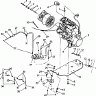 0941660 440 XCR SP Engine mounting 440 xcr sp 0941660