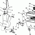 0941660 440 XCR SP Oil tank / air box assembly 440 xcr sp 0941660