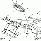 0942560 440 SKS Front torque arm 440 0942760 and 440 sks 0942560