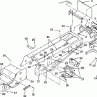 0940869 RXL TOURING Tunnel assembly rxl 0940768 and rxl touring 094086...
