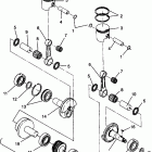 0942875 CLASSIC TOURING Piston and crankshaft classic 0942865 and  classic...