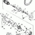 E940869 EURO RXL TOURING Starting motor rxl touring e940869