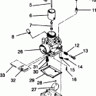 0943133 LITE GT Carburetor assembly lite gt 0943133