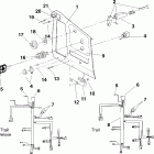 0940761 TRAIL Панель передняя
