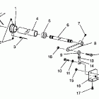 0941760 440 XCR Torsion bar assembly 440 xcr 0941760