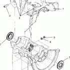 E940743 EURO SUPER SPORT Crankcase assembly super sport e940743
