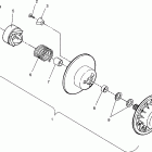 E940743 EURO SUPER SPORT Driven clutch assembly super sport e940743