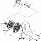 E942774 EURO 500 EFI Recoil starter assembly 500 efi 0942774 and  efi s...
