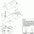 EURO TRAIL - E930761 Seat and gas tank assembly trail  /  0930761 and t...