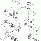 WIDE TRAK - 0932064 Piston and crankshaft widetrak  /  0932064