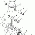 0933433 LITE Piston and crankshaft starlite / 0933427