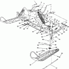 0930768 RXL Front suspension and ski rxl  /  0930768 and rxl s...