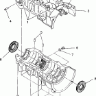 WIDE TRAK - 0932064 Crankcase assembly widetrak  /  0932064