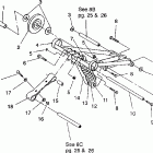 0930865 CLASSIC TOURING Front torque arm assembly classic  /  0930864 and ...