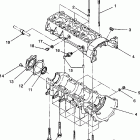 0930768 RXL Crankcase assembly rxl  /  0930768 and rxl sks  / ...