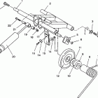 0932770 STORM Rear torque arm assembly storm / 0932770 and storm...