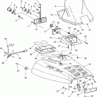 WIDE TRAK - 0932064 Hood assembly widetrak  /  0932064