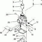 Widetrak GT - X932061 Carburetor assembly widetrak gt  /  x932061