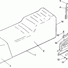 E930768 EURO RXL Seat assembly european efi sks,440 sks, xlt, xlt s...