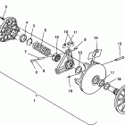 0932770 STORM Drive clutch assembly storm / 0932770 and storm sk...