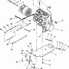 EURO 500 EFI - E930674 Engine mounting 500 efi  /  0930674 and  500 efi s...