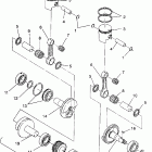 0930865 CLASSIC TOURING Piston and crankshaft classic  /  0930864 and  cla...